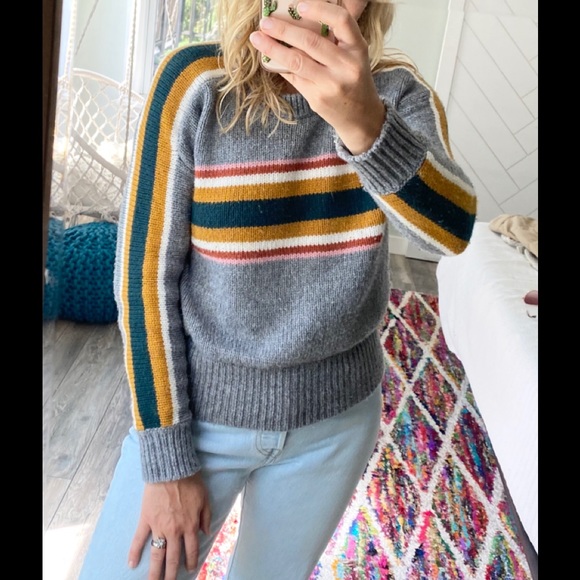 Madewell retro stripe sweater - Picture 5 of 11